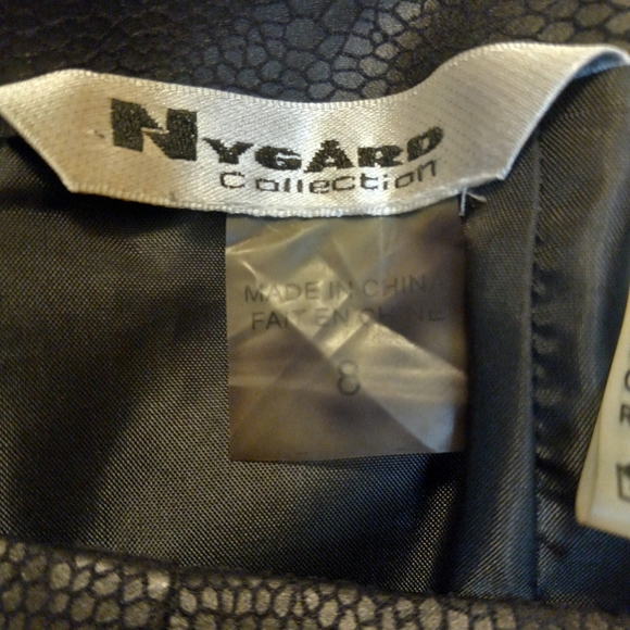 Nygard Faux Snakeskin Skirt - Picture 3 of 5